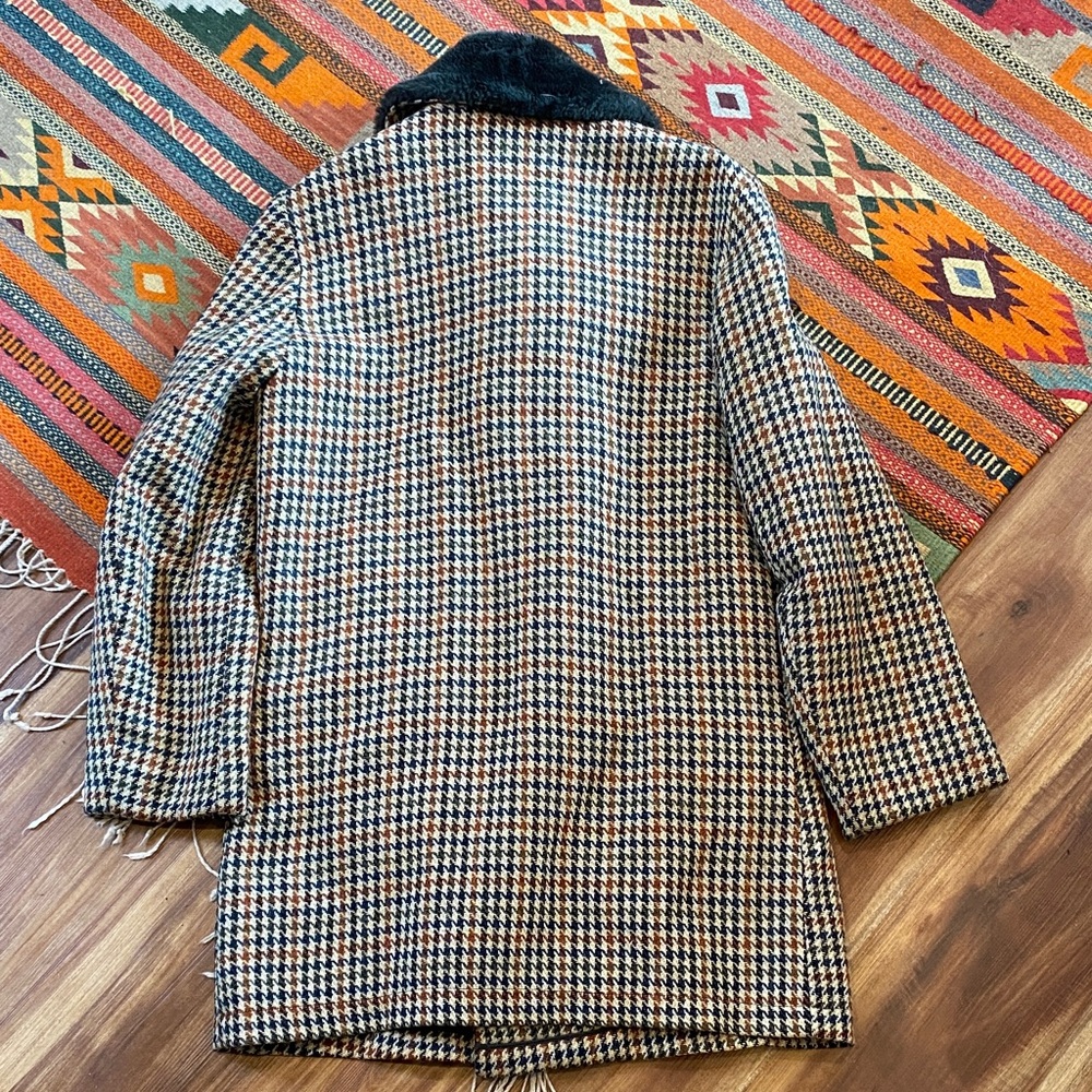 Mighty-Mac Men's Houndstooth Double-Breasted Coat - Picture 7 of 8